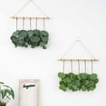 thumbnail image 1 of Gwong Decoración hogareña Hojas artificiales realistas Colgando Diseño de plástico Hermoso Todo Match Eucalyptus Hojas para el hogar Gwong 21075930, 1 of 6