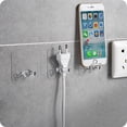 thumbnail image 3 of Wall Storage Hook Power Plug Socket Holder Wall Adhesive Hanger Home, 3 of 5