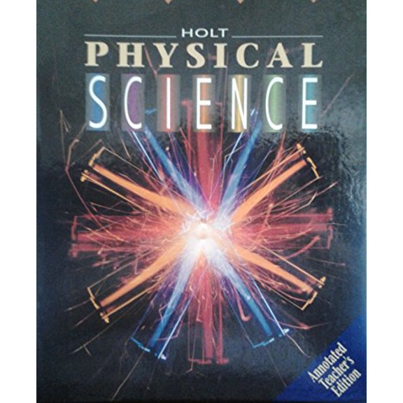 Pre-Owned Physical Science Teacher Edition, 9780030975394, 0030975395, Hardcover,