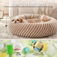 thumbnail image 2 of Cama para Mascotas MIXJOY Donut Pequeña Calmante Lavable 58x58x20 cm, 2 of 7