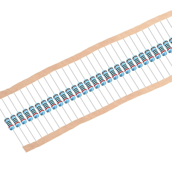 Metal Film Resistors 1/2 Watt 200 Ohm 0.5W 100 Pcs