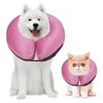 Protective Inflatable Collar for Dogs and Cats Soft Pet Recovery Collar Does Not Block Vision
