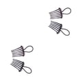 thumbnail image 1 of Seitruly 2 Pieces Ponytail Bump it UP Plastic Making Elastic Comb Hair Barrettes Tool Band Insert Volume Hairpins with Wig Clips Styling 6.5x8.5cm 2piezas Seitruly  CBP586118, 1 of 5