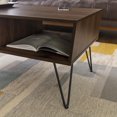 thumbnail image 4 of Manor Park Mid-Century Modern Hairpin Coffee Table with Open Shelves - Multiple Finishes, 4 of 9