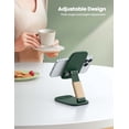 thumbnail image 2 of Soporte para teléfono Lamicall Green, escritorio de oficina, soporte para iPhone, acrílico, 2 of 7