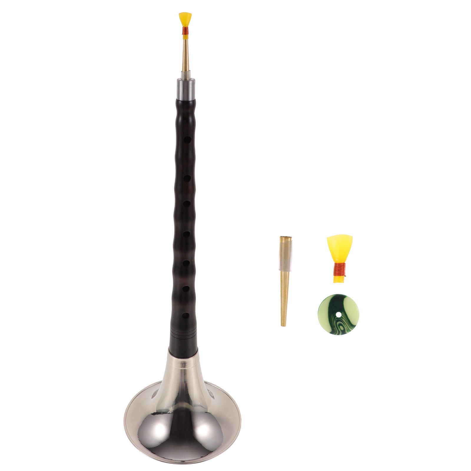 HOMEMAXS 1 Set Practical Music Instrument Suona for Wind Instrument Beginners Traditional Design Assorted Color 37.0x10.5x10.5in