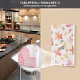 thumbnail image 5 of Yayeee Duplex Wall Plate 1-Gang 4.5"x2.7" Home Receptacle Light Switch Decorative Outlet Cover, White Floral Orange, 5 of 7