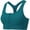 Green, variant on Bxsruta High Impact Sports Bras for Women Zip Front Sports Bra Workout Fitness Running Yoga Black S