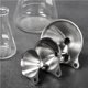 thumbnail image 4 of Paquete De 3 Tolvas De Líquido De Vino De Aceite De Acero Inoxidable, Herramienta De Cocina Para El Hogar, Juego De Embudo De 3 Tamaños Moyic HA020543-00, 4 of 7
