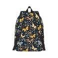 thumbnail image 2 of Yiaed Flowers Butterfly Print Backpack, Premium Laptop Backpack, Travel Backpack for Women, Lightweight Backpacks, Comfortable Back Pack-Small, 2 of 7