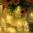 thumbnail image 5 of TETOU Ramadan Kareem Palace Lamp 9.85ft 20LED Eid Muslim Lantern String Light Home Garden Festive Decoration, 5 of 5