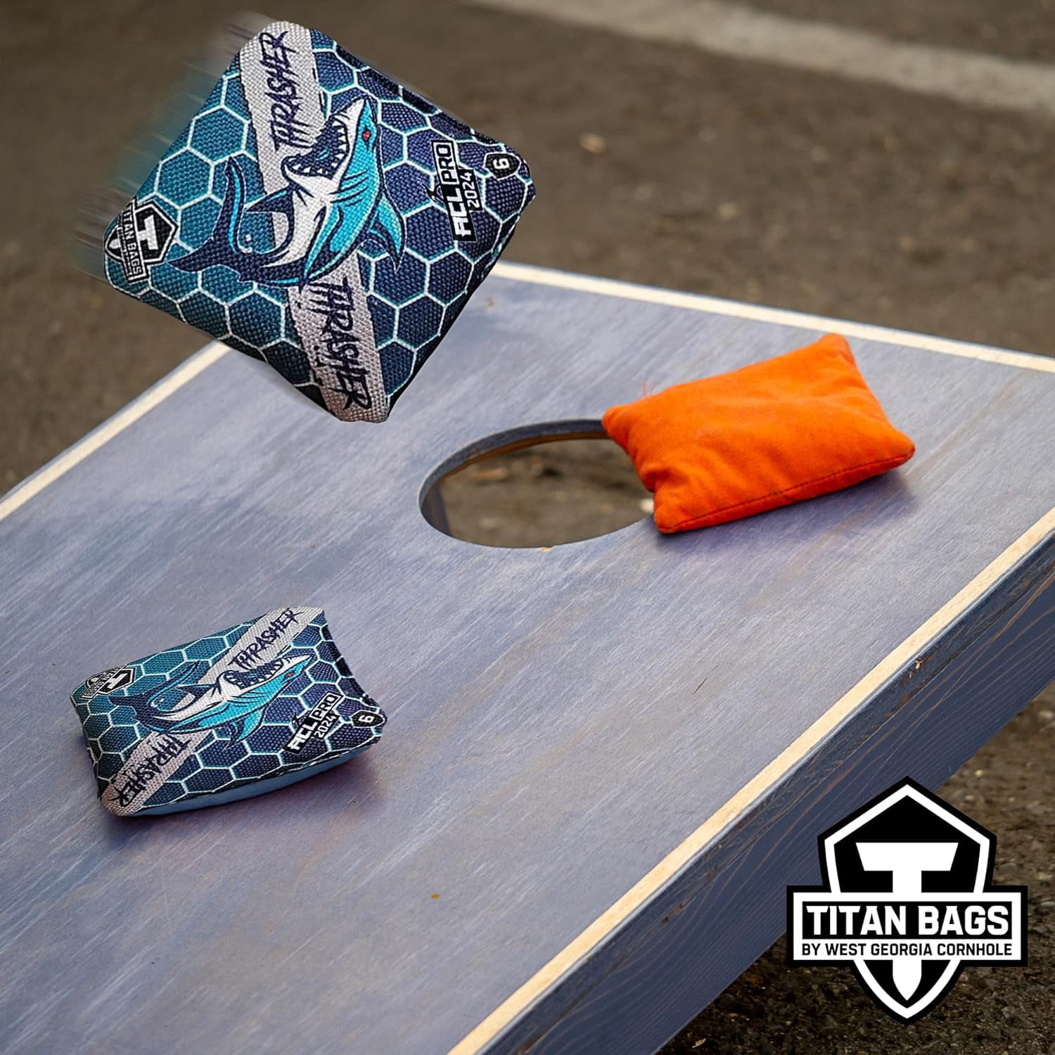 Titan Bags High Level Fabrics Target Toss Games, 6.0 x 6.0 x 1.5 in, (Pack of 4)