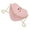 Light pink, variant on Heart Shaped Crossbody Bag Fashionable PU Leather Shoulder Bags with Chain Strap Satchel Purse for Women and Teens