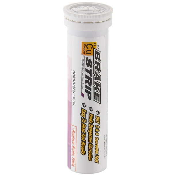 Phoenix Systems 3001B Brake Fluid Test Strips Tube Of 100 Walmart