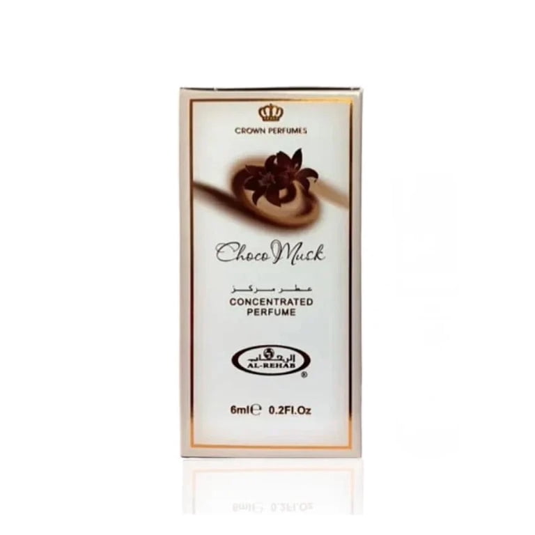 Al Rehab Choco Musk Concentrated Perfume Oil Rollerball, 0.2oz photo 3