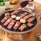 thumbnail image 4 of Barbacoa coreana antiadherente, parrilla redonda para barbacoa, sartén médica de piedra para barbacoa, sartén para asar en interiores y exteriores, 35cm BuyWeek Exterior, 4 of 9