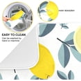 thumbnail image 2 of Dish Drying Mat for Kitchen Counter, Yellow Lemons Microfiber Kitchen Dish Mat Super Absorbent Dish Drainer Mat Heat-resistant Kitchen Counter Mat, 18x24 Inch, 2 of 7
