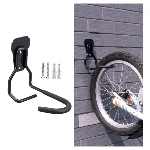 Gancho para bicicletas Brillar Colgador de montaje en pared Soporte de almacenamiento garaje Electrónica