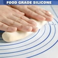 Large Silicone Pastry Mat Extra Thick Non Stick Baking Mat with