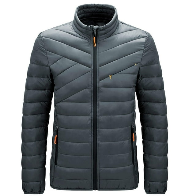 Birdeem Jackets for Men, Down Jacket Men, Men's Solid Color Cardigan Jacket, Lapel, Long Sleeves, Side Pockets, Cardigan for Men, Jackets for Men Fashion, Long Jacket for Men, Men's Button Down