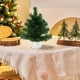 thumbnail image 1 of pstuiky Árbol de Navidad de mesa, decoración para fiestas navideñas, árbol de Navidad artificial para decorar escritorios, ventanas, pasillos y fiestas en el hogar., 1 of 6