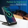 thumbnail image 7 of Fast Wireless Charger Stand, 20W Max Phone Charging Station for iPhone 14/13/12/11/Se/Xs/Xr/X/8, Samsung Galaxy S23/S22/S21/S20/S10/S9/S8/Note 20/10/9/8, 7 of 7
