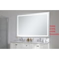 thumbnail image 4 of Elegant Decor Helios 42in x 60in Hardwired LED mirror with touch sensor and color changing temperature 3000K/4200K/6400K, 4 of 7
