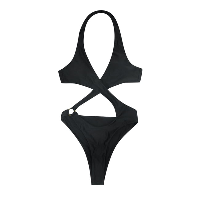 Women's Plus Size One-Piece Swimsuits - Tummy Control, Removable Padding, Nylon Spandex, S-XXL Sizes, Beach/Pool/Swimming Activities