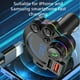 thumbnail image 4 of Transmisor Bluetooth FM Adaptador de coche V5.0 | Cargador USB rápido PD 20W QC 18W | Sonido HiFi sin pérdidas | Llamadas manos libres | Navegación por voz | Soporta MP3, WMA, WAV, FLAC | Vehículos, 4 of 8
