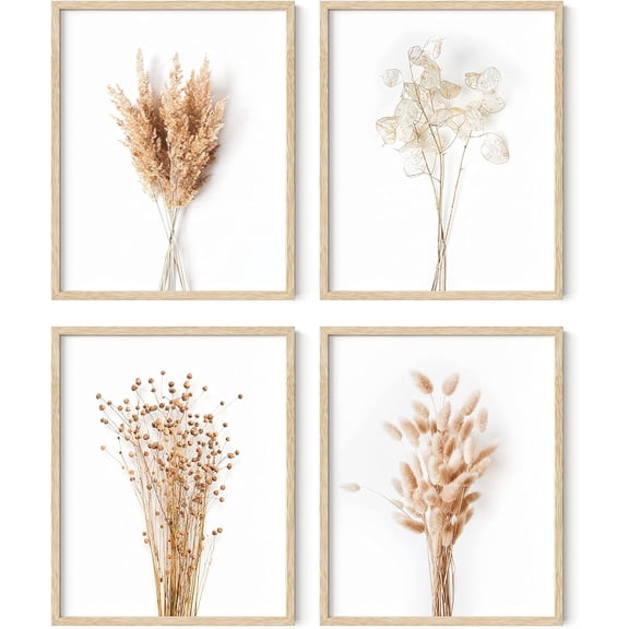 Flower Canvas Wall Art Poster for Room, Bedroom, Dining Hall Unframed Canvas Poster - Floral Painting, Pictures Wall Decor (8x10 inch) Unframed