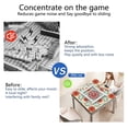 thumbnail image 5 of Paisley Mahjong Mat for Table, 31.5*31.5in Anti Slip American Mahjong Table Cloth, Noise Reduction, Neoprene Mah jongg Mat with Carrying Bag & 3 Dices, Mahjong Accessories Gift, Board Tile Games Mats, 5 of 7