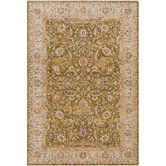 Surya Traditional Mona Lisa Polyester 5'3" Round Area Rugs MNI2306-53RD