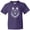 Purple, variant on Tribal Wolf Head Youth T-Shirt