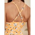 thumbnail image 3 of Sherrylily Women Bikini Set Halter High Waisted Swimsuit 2 Piece Ruffle Tummy Control Peplum Spaghetti Strap Tankini, 3 of 6
