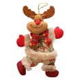 thumbnail image 2 of Ganfancp 5Pcs Christmas Ornaments Gift Santa Claus Snowman Tree Toy Doll Hang Decorations Ofertas Del Día Colgante 5X, 2 of 3