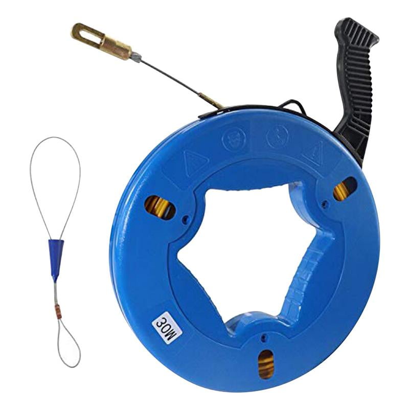 Megawheels 30M Fiberglass Wire Cable Fish Tape Fiberglass Wall line