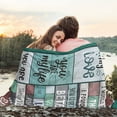 thumbnail image 3 of Gifts for Wife - Wedding Anniversary Romantic Gift for Her - Mothers Day Birthday Gifts for Wife from Husband - Wife Birthday Gift Ideas - Wife Gifts Throw Blanket 60 x 50 inch, 3 of 6