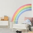 thumbnail image 3 of 55"x63" Large Rainbow Wall Stickers, Mural Watercolor Half Rainbow Wall Decals Peel and Stick Vinyl Wall Art Decor for Girls Bedroom Kids Nursery Living Room Playroom Toddler, 3 of 4