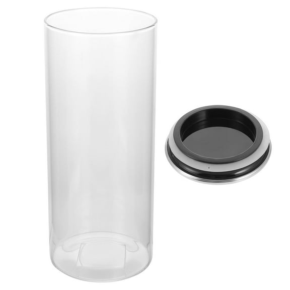 Niceauty Reusable Transparent Glass Jar for Home Food Storage with Lid