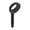 Matte Black, variant on Kohler K-20998 Statement Ves 1.5 GPM Single Function Hand Shower - Chrome