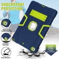 thumbnail image 2 of Heavy Duty Shockproof Case For iPad 7th 8th 9th Generation 10.2 inch with Kickstand, 3 Layer Protection Case Rugged Cover, 2 of 9