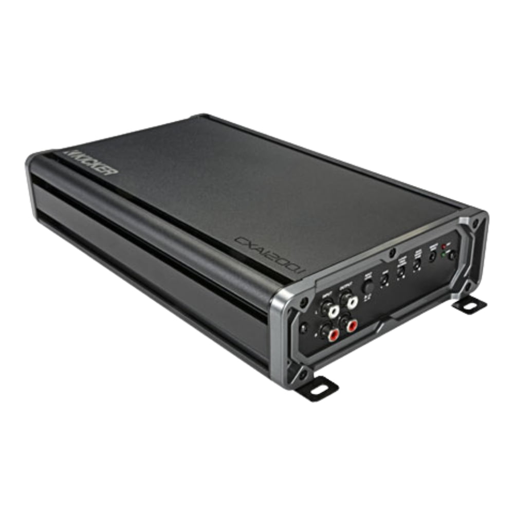New Kicker 46CXA12001T Mono Subwoofer Amplifier & 46CXARCT Dash-Mount Wired Remote