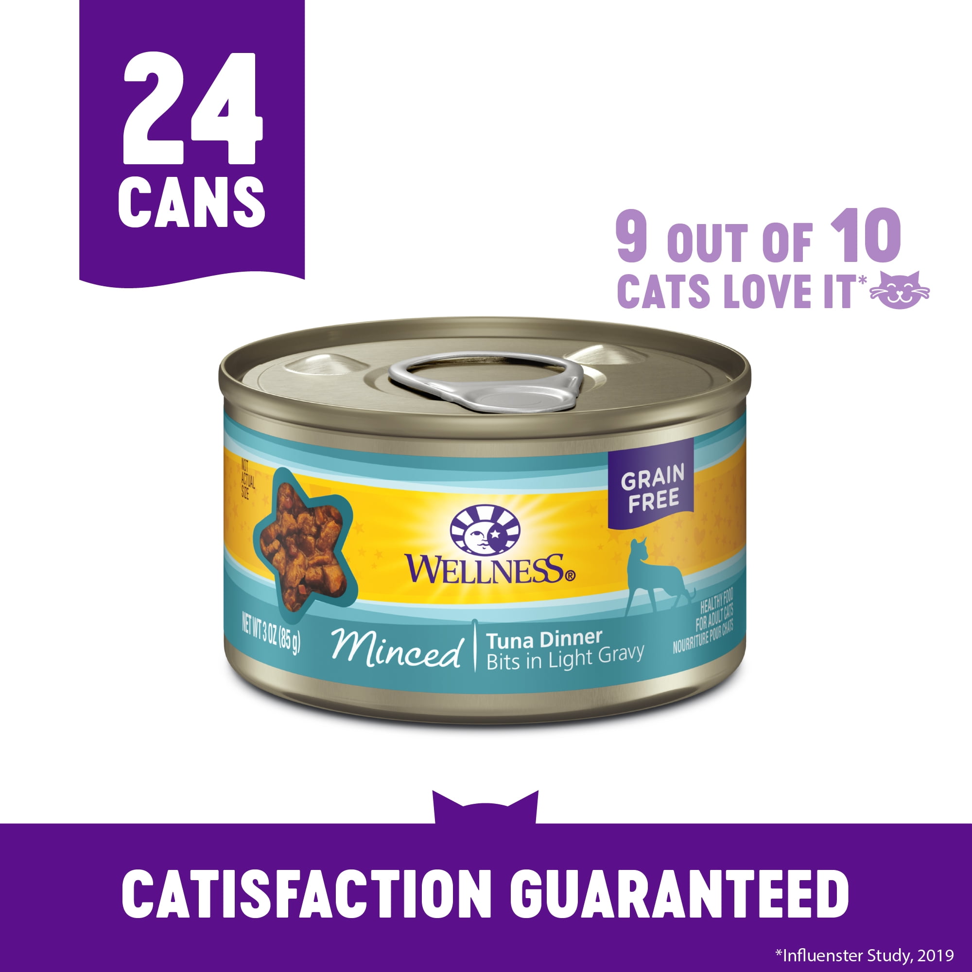 wellness grain free canned cat food
