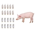 thumbnail image 3 of Alimentador automático de agua de de pezón de cerdo de 20 piezas para alimentador de agua de granja / jardín Yinane Bebedero de niple de cerdo, 3 of 8