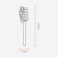 thumbnail image 3 of 30 Pcs Baby Tongue Cleaner Disposable Gauze Toothbrush Cleaning Paper Rod, 3 of 8