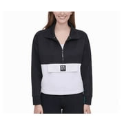 DKNY Half Zip Envelope Pocket Sweatshirt XL black