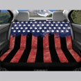 thumbnail image 3 of Chririnla Distressed American Flag Print Car Rear Seat Covers for Women, 2 Pack Car Back Seat Covers Non-Slip Waterproof Bench Seat Cover Replacement, 3 of 7