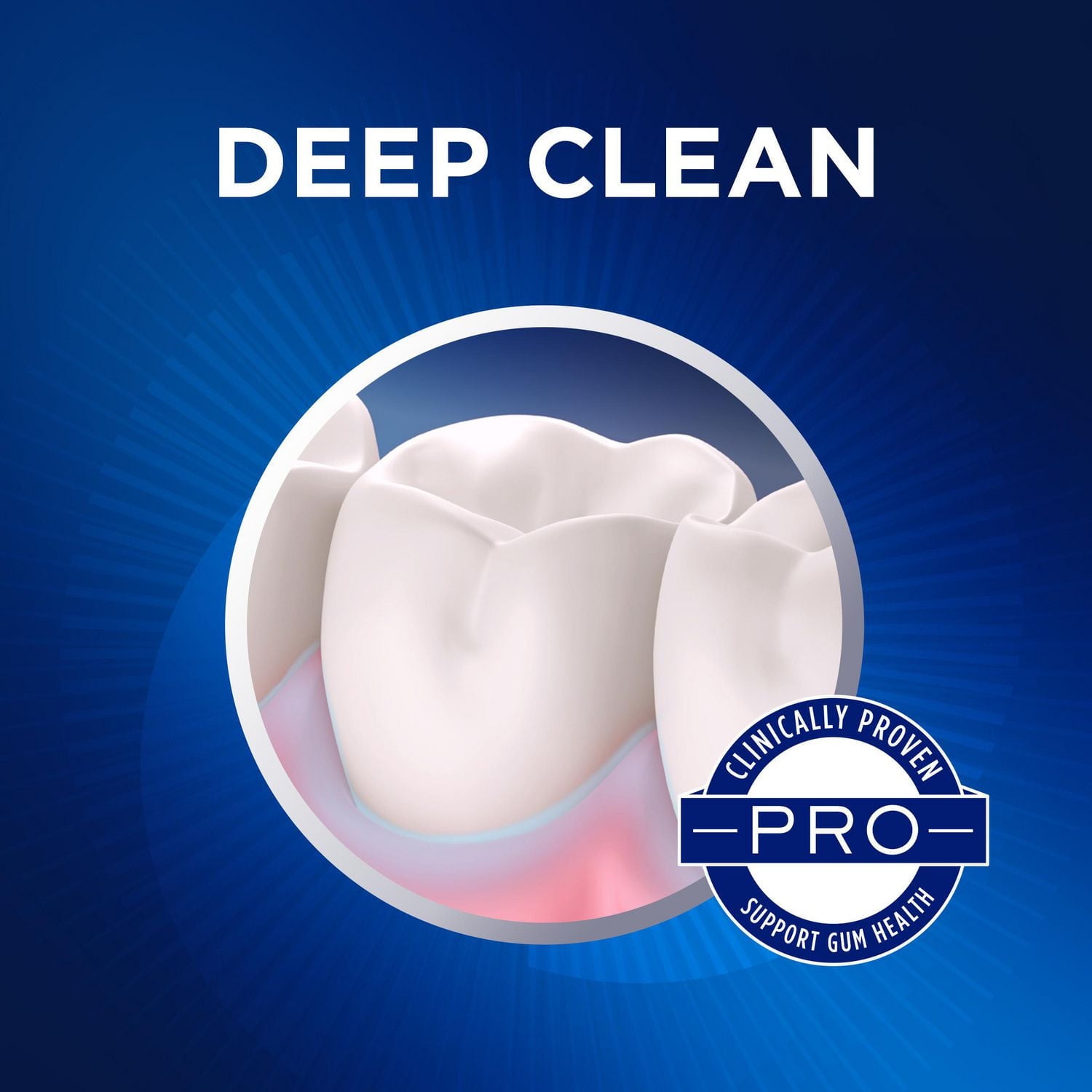 Dentifrice Crest Pro-Santé Gum Detoxify et Restore, nettoyage en profondeur