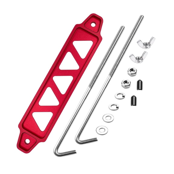 Aluminum Battery Hold Down Set with Stainless Steel J Bolts