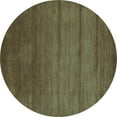 thumbnail image 1 of Ahgly Company Indoor Round Abstract Light Blue Contemporary Area Rugs, 4' Round, 1 of 4